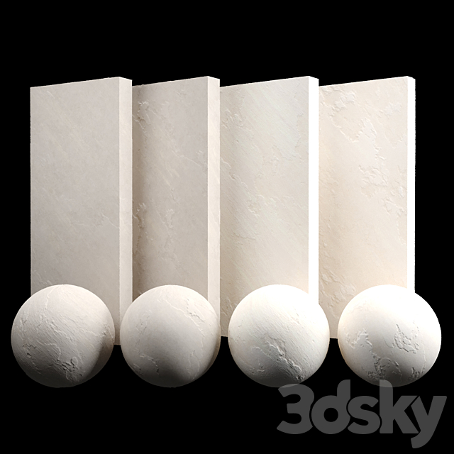 Sandstone beige stone 3ds Max - thumbnail 1