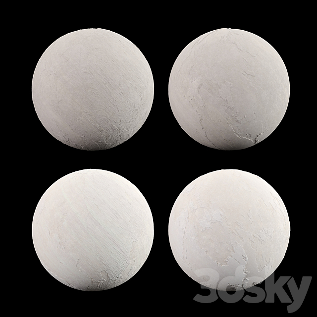 Sandstone beige stone 3ds Max - thumbnail 2