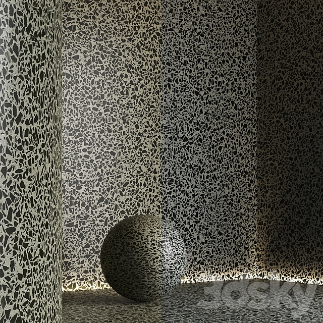 Terrazzo seamless marble 15 3DS Max Model - thumbnail 5