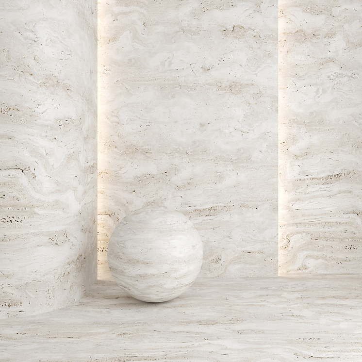 Travertine 06 Zena 3DS Max Model - thumbnail 2