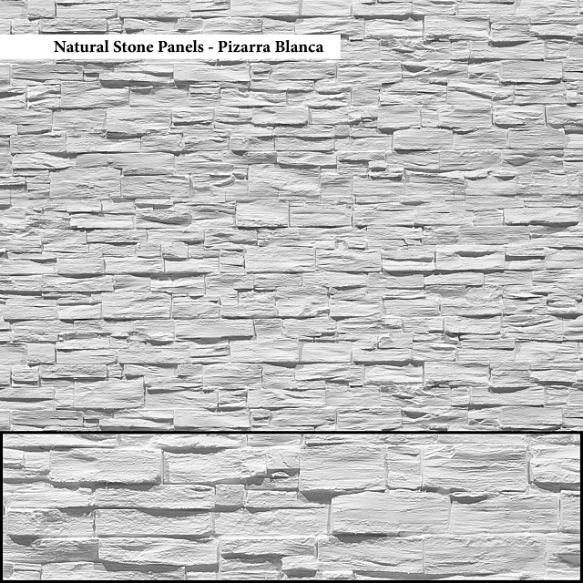 Wall Materials Set 17 3DS Max Model - thumbnail 2