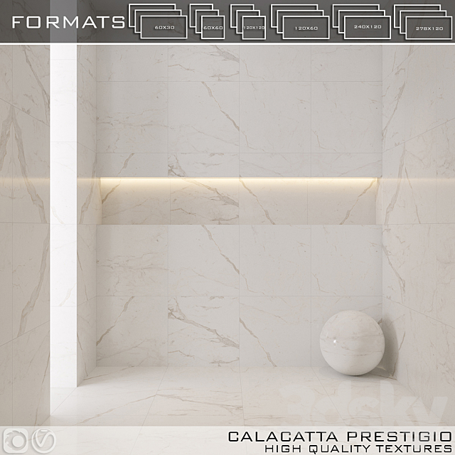 ATLAS CONCORDE CALACATTA PRESTIGIO 3ds Max - thumbnail 1