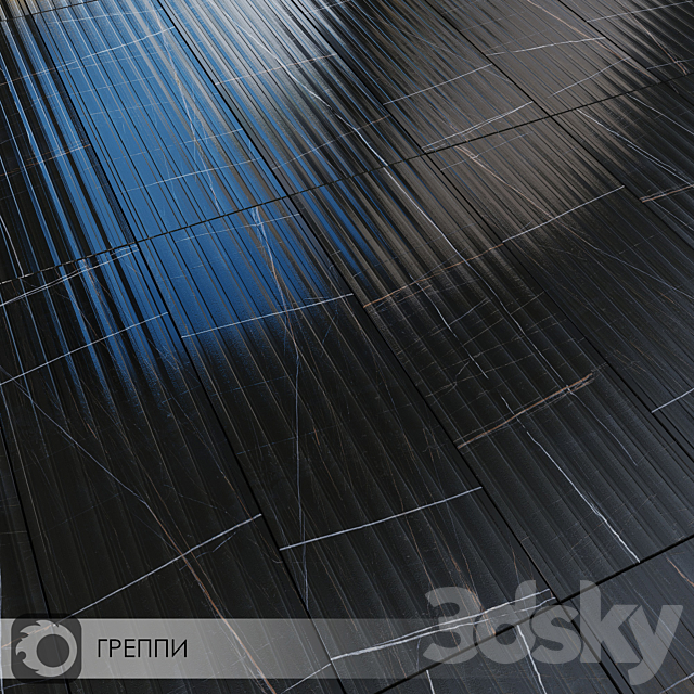 Ceramic Tile Kerama Marazzi Greppi 40×120 3ds Max - thumbnail 3