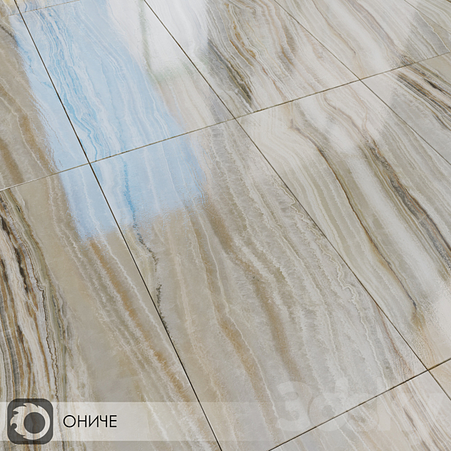 Ceramic Tiles Kerama Marazzi Oniche 60×1195 3DS Max Model - thumbnail 5