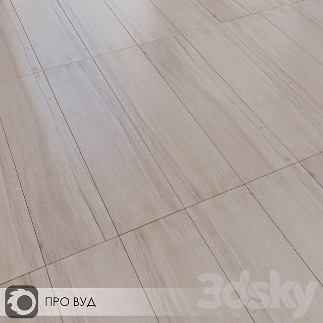 Ceramic Tiles Kerama Marazzi Pro Wood 3DS Max Model - thumbnail 3