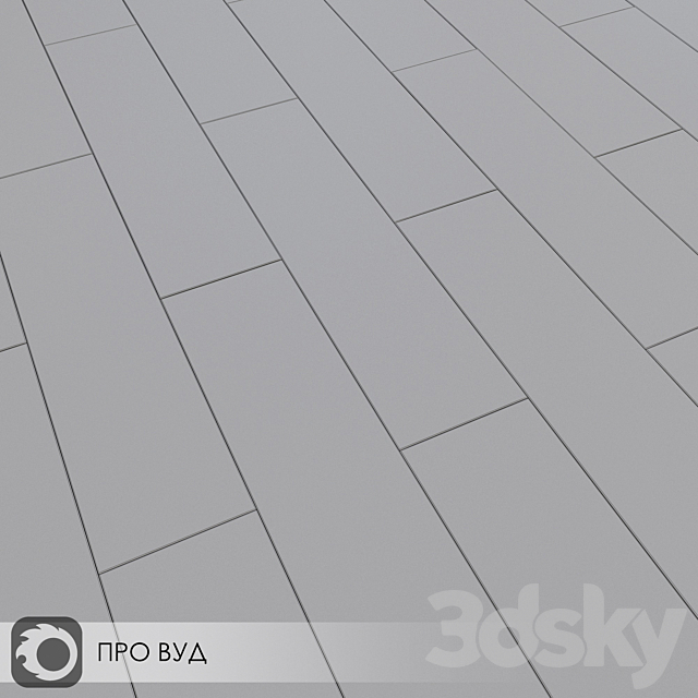 Ceramic Tiles Kerama Marazzi Pro Wood 3DS Max Model - thumbnail 5