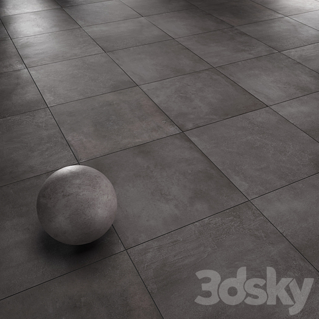 Сoncrete slab Caesar Wide 3ds Max - thumbnail 2