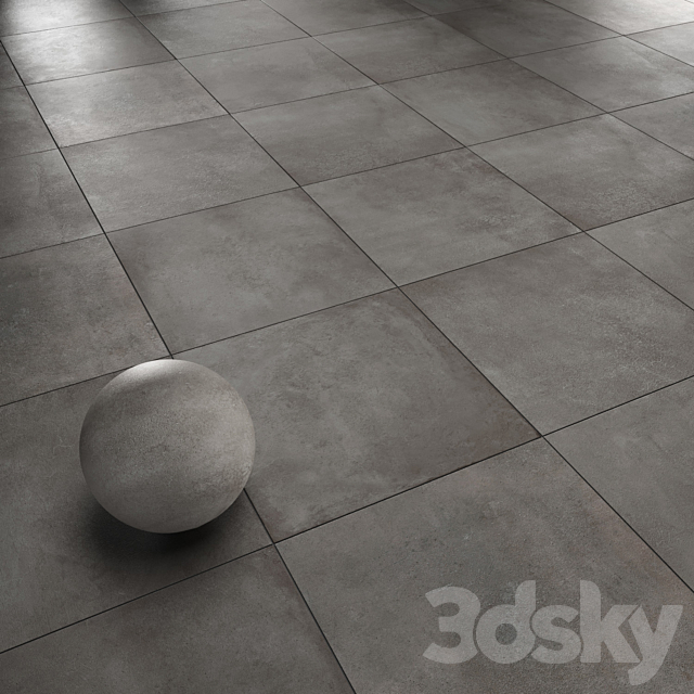 Сoncrete slab Caesar Wide 3ds Max - thumbnail 3