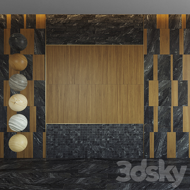 Decor Italon skyfall Geometry 3DS Max Model - thumbnail 1