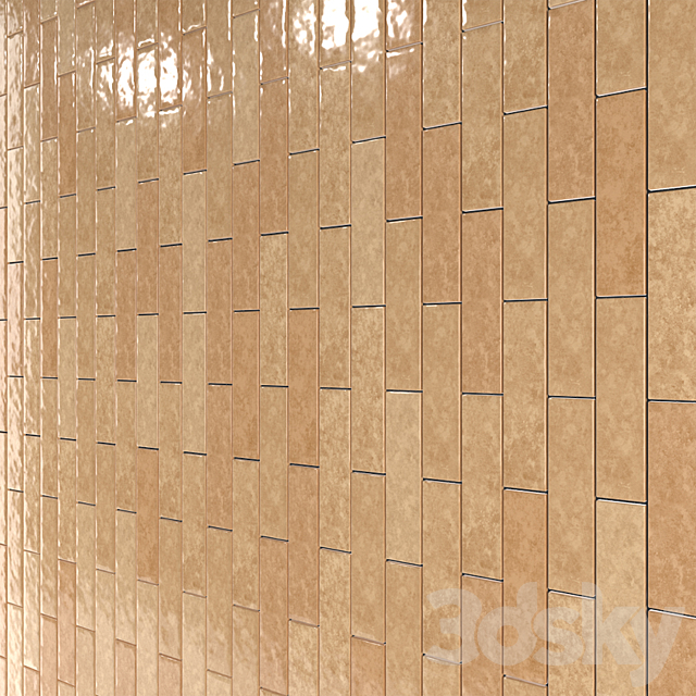 Equipe Tribeca wall tiles 3DS Max Model - thumbnail 2