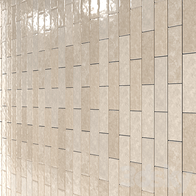 Equipe Tribeca wall tiles 3DS Max Model - thumbnail 3