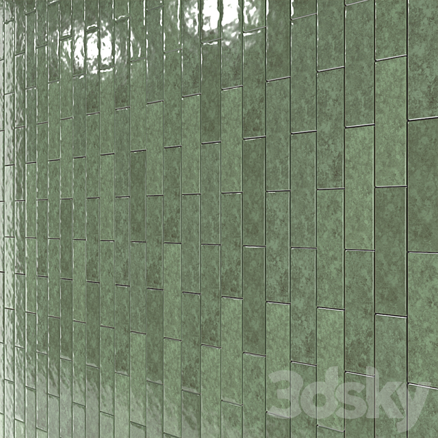 Equipe Tribeca wall tiles 3DS Max Model - thumbnail 5