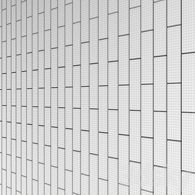 Equipe Tribeca wall tiles 3DS Max Model - thumbnail 7