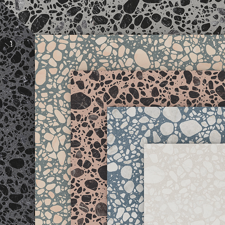 Ergon Medley POP Terrazzo 3DS Max - thumbnail 1