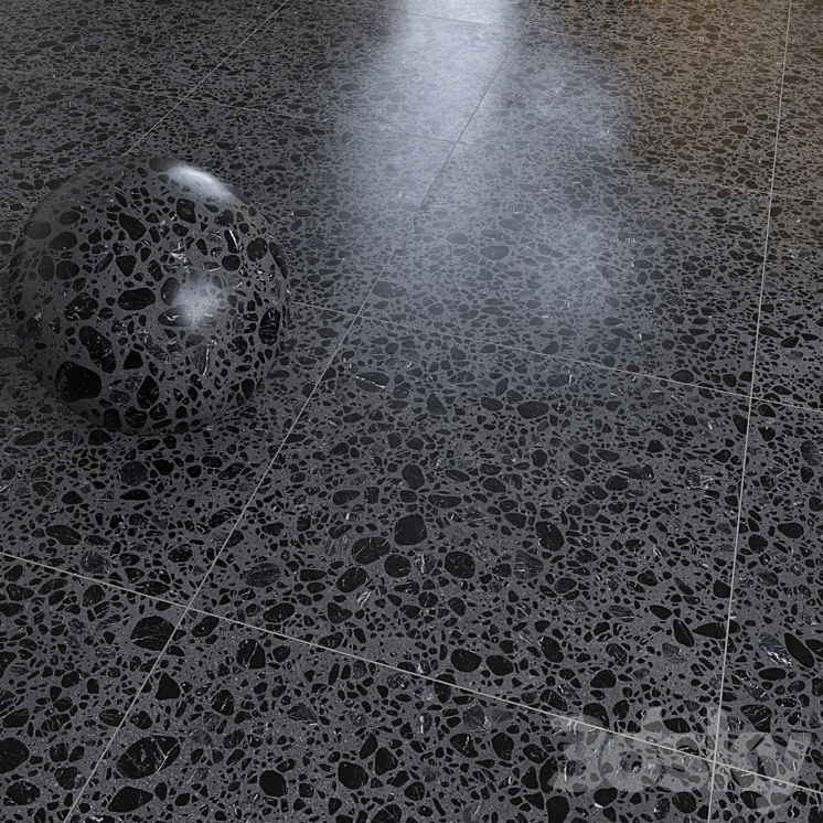 Ergon Medley POP Terrazzo 3DS Max - thumbnail 2