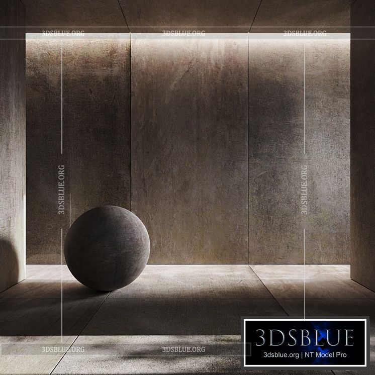 Gris Porcelain Tile 3DS Max - thumbnail 3