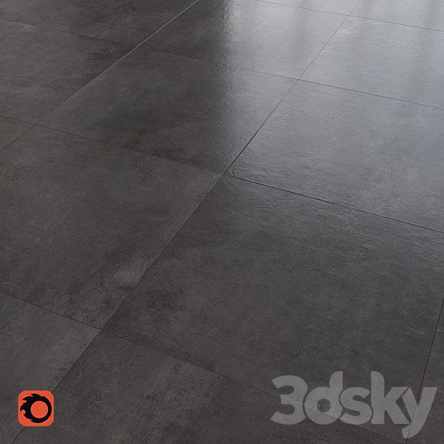 Hygge Floor Tile 3ds Max - thumbnail 1