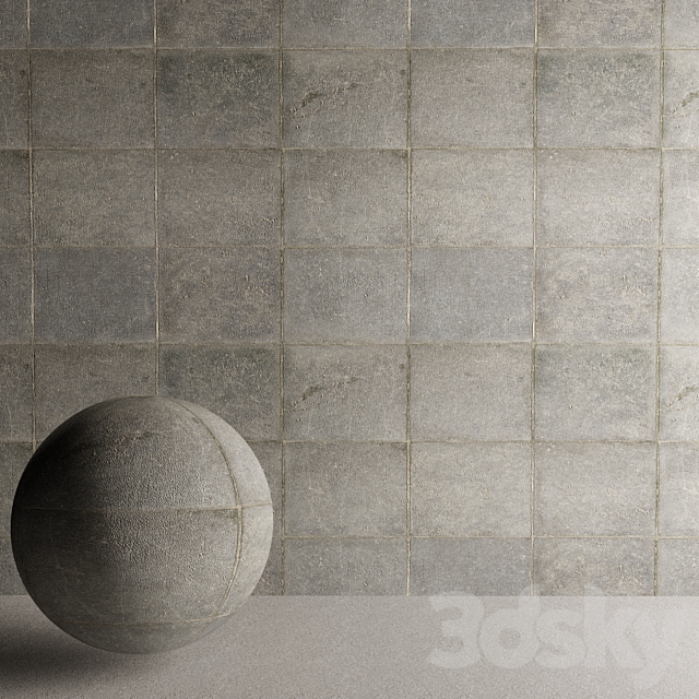 Large floor tiles 3DSMax File - thumbnail 1