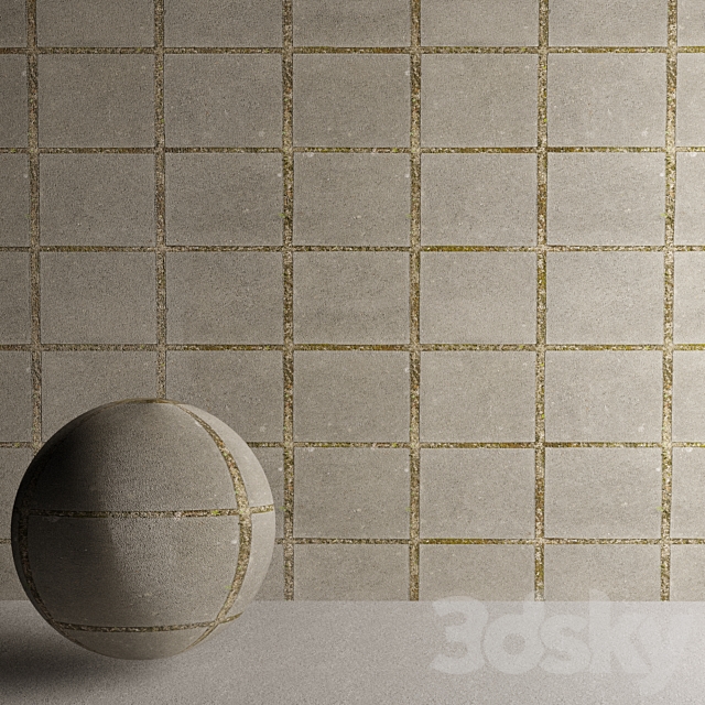 Large square pattern 3DSMax File - thumbnail 1