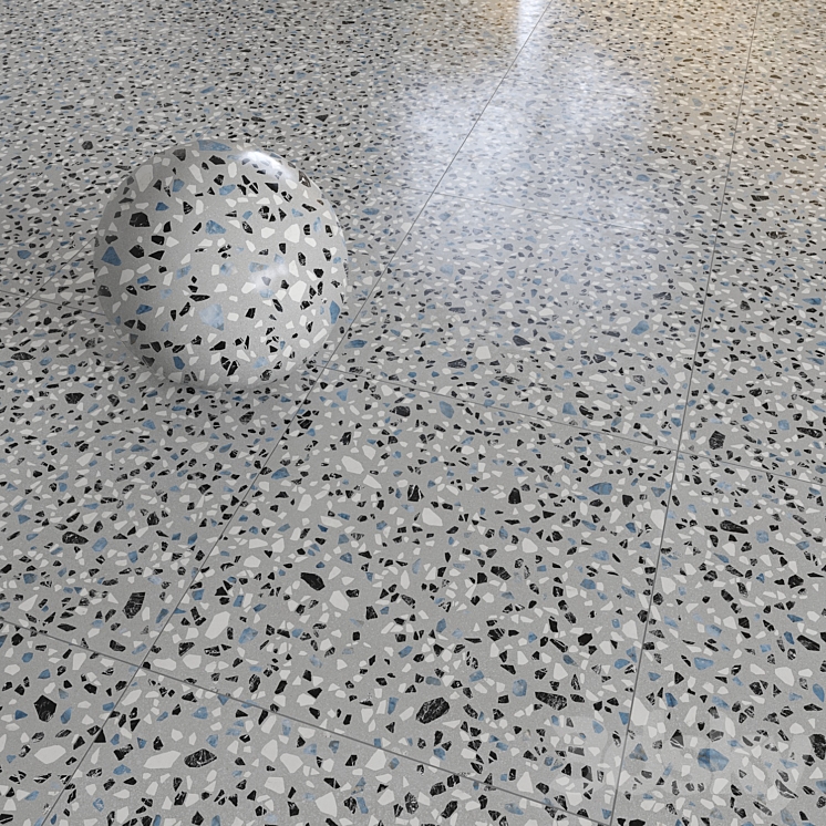 Medley classic terrazzo 3DS Max Model - thumbnail 2