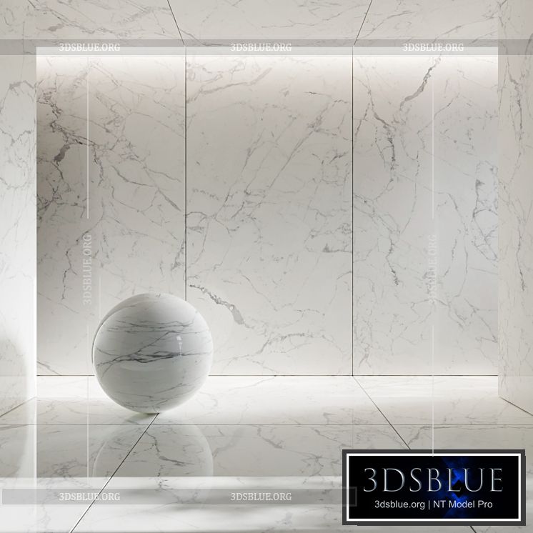 Origines Blanc Porcelain Tiles 3DS Max - thumbnail 3