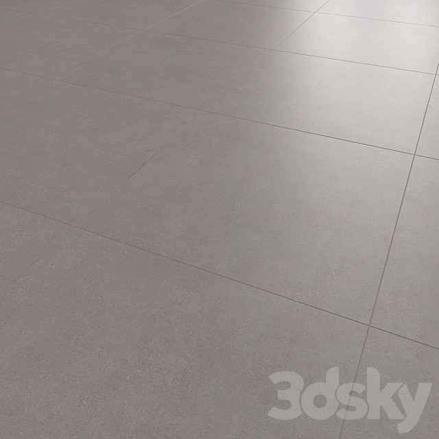 Orlando Gray Floor Tiles 3DSMax File - thumbnail 1