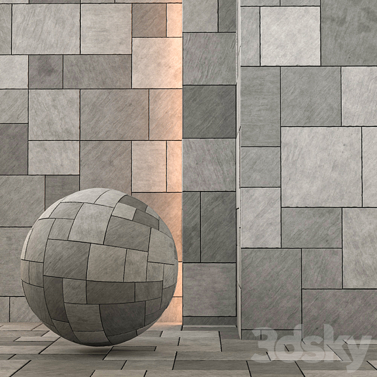 pavement 3DS Max - thumbnail 1