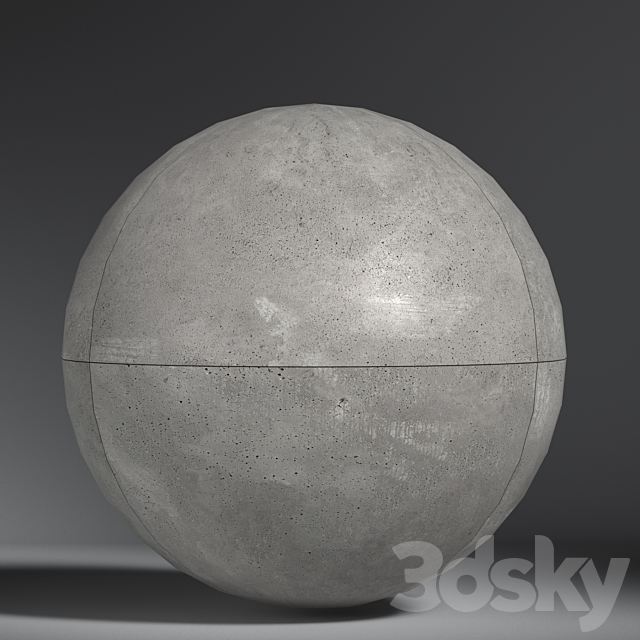 Porcelain stoneware for concrete 3DS Max Model - thumbnail 2