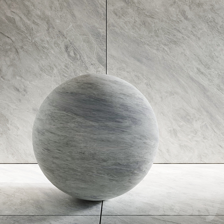 Porcelain tile Trambiserra gray 3DS Max - thumbnail 2