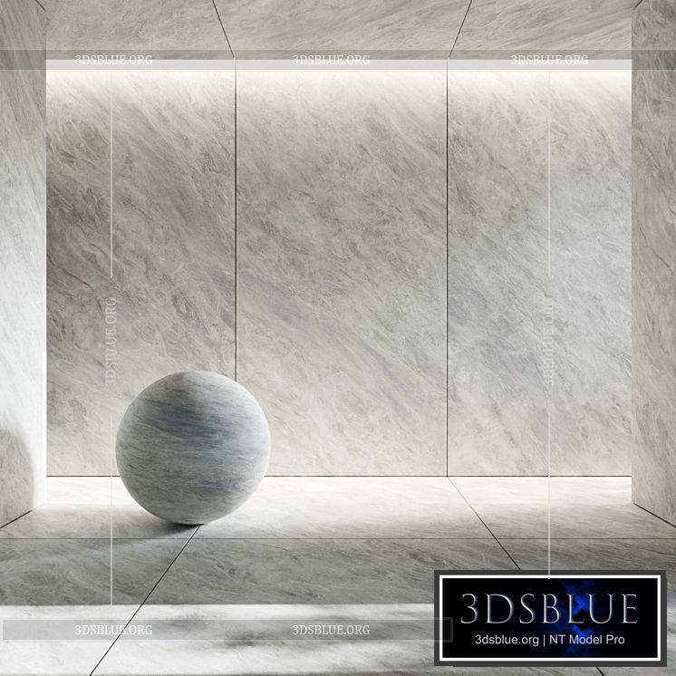 Porcelain tile Trambiserra gray 3DS Max - thumbnail 3