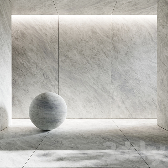 Porcelain tile Trambiserra gray 3DSMax File - thumbnail 1