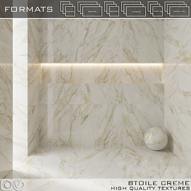 Rex Вtoile creme 3ds Max - thumbnail 1