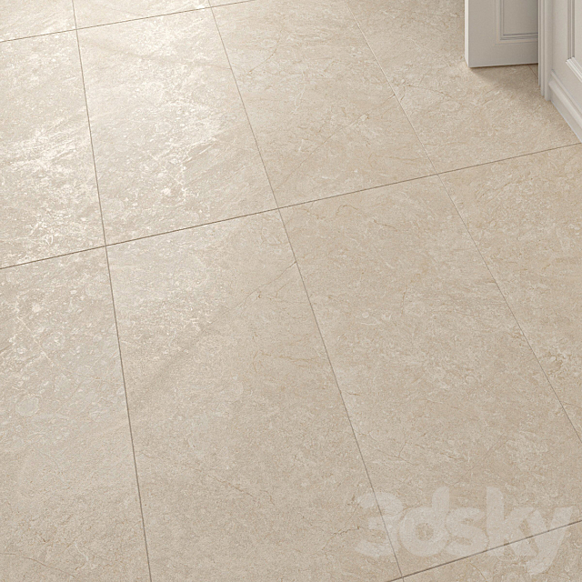 Royal Sand Ivory 120 Floor Tile 3ds Max - thumbnail 2