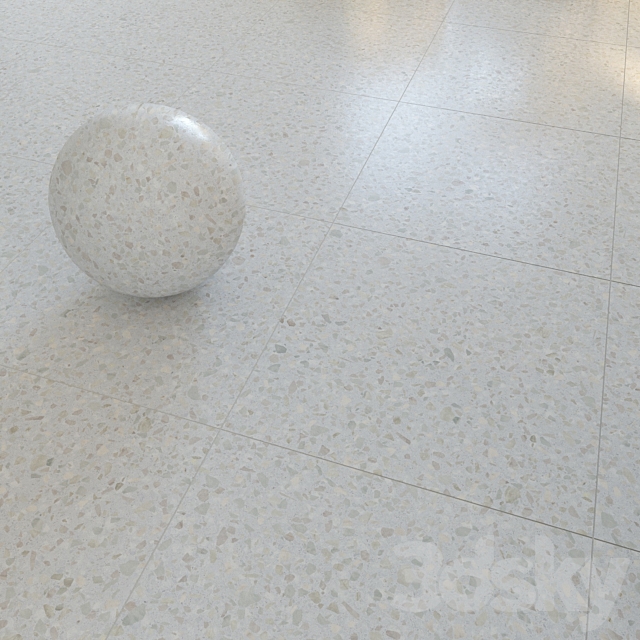 Terrazzo set1 3DS Max Model - thumbnail 2