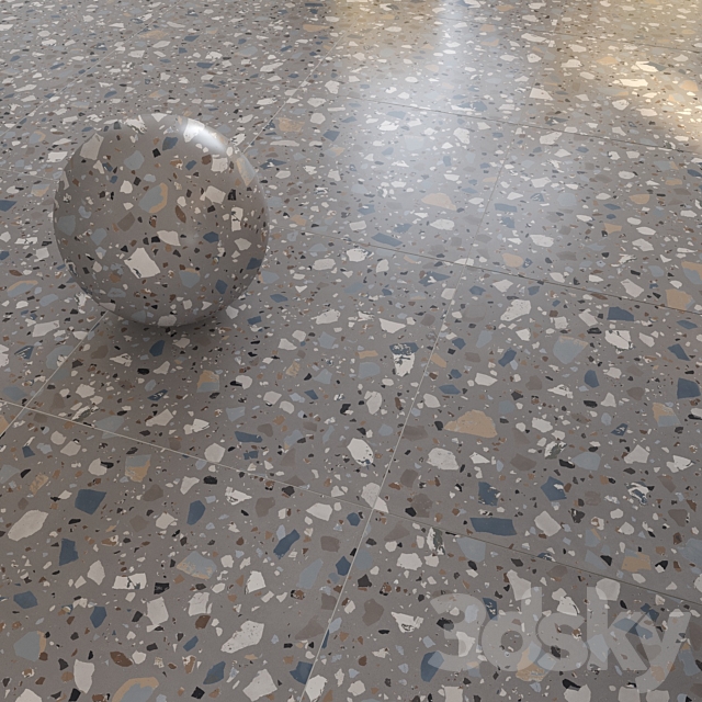 Terrazzo set2 3ds Max - thumbnail 2