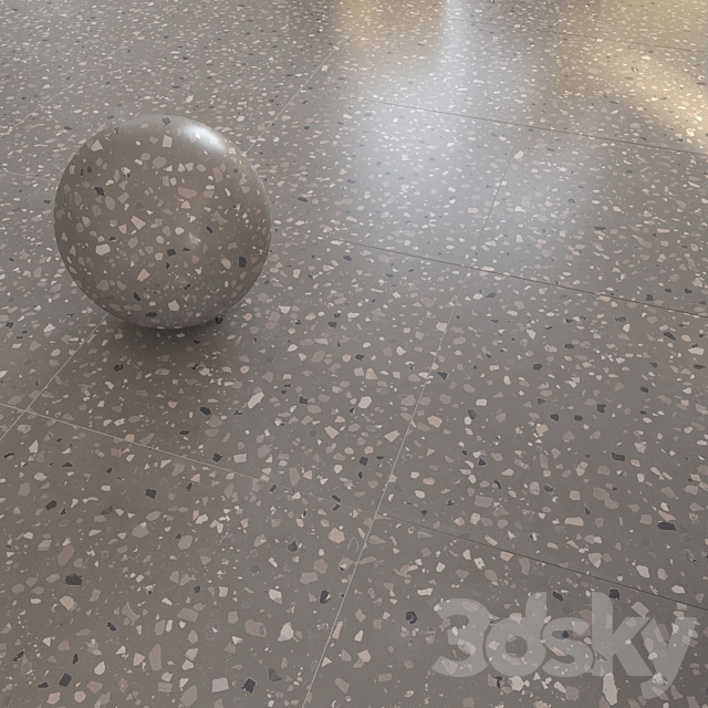 Terrazzo set3 3DS Max Model - thumbnail 4