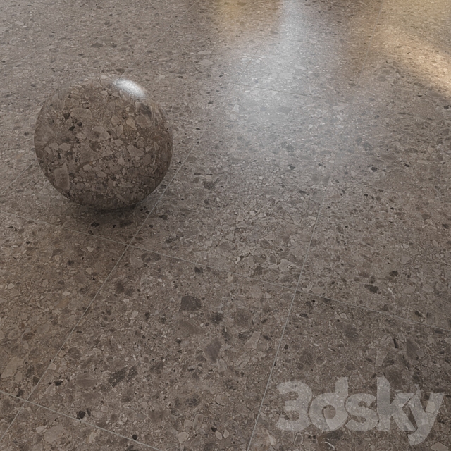 Terrazzo set5 3DS Max Model - thumbnail 2