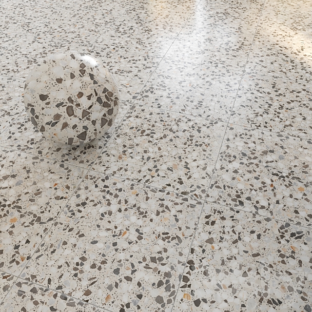 Terrazzo set5 3DS Max Model - thumbnail 5