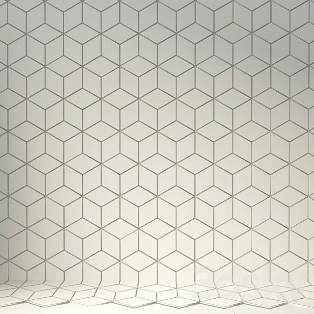 TEX Tile by Mutina SET 3ds Max - thumbnail 3