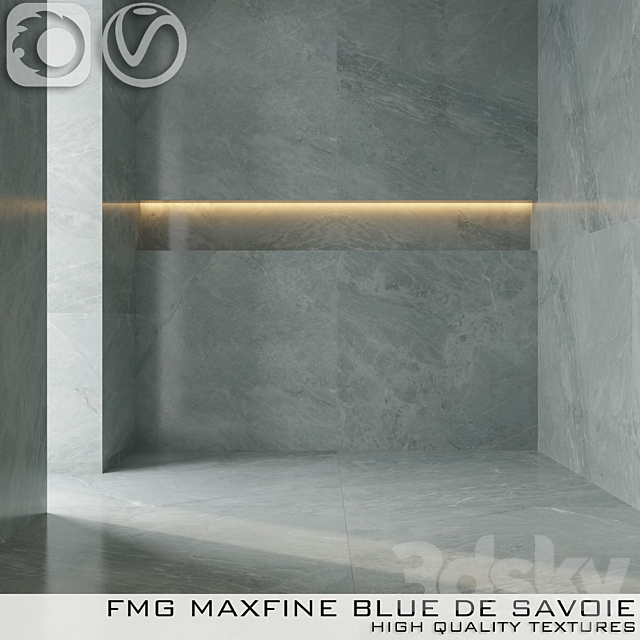 Tile FMG BLUE DE SAVOIE 3ds Max - thumbnail 1