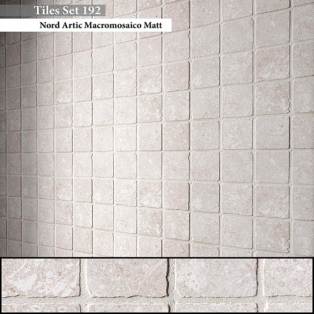 Tiles set 192 3ds Max - thumbnail 1