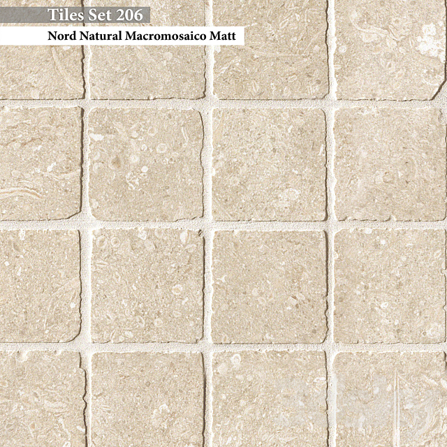 Tiles set 206 3ds Max - thumbnail 2