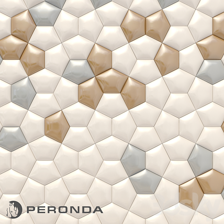 Wall tiles Peronda Harmony 3DS Max - thumbnail 1