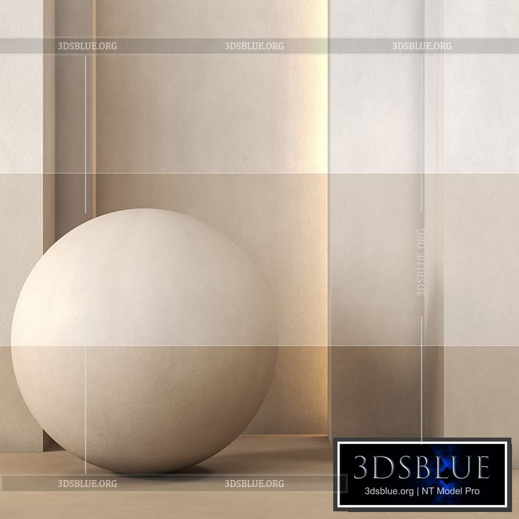 15 Decorative Plaster (15 Color) 4K Textures Seamless – Tileable 3DS Max - thumbnail 3