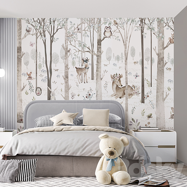 Creativille | wallpapers | 2630 Forest Fairytales 3DS Max Model - thumbnail 4