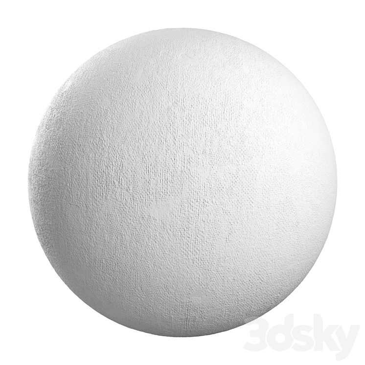 Decorative plaster 3DS Max Model - thumbnail 1