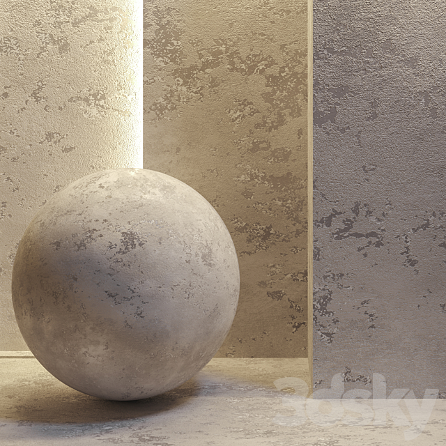 Decorative plaster 3DSMax File - thumbnail 1