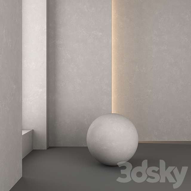 Decorative plaster 61 3ds Max - thumbnail 2