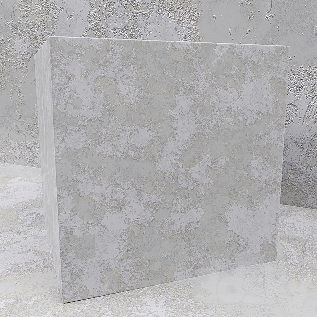 Decorative plaster. Shelk 3DS Max Model - thumbnail 2