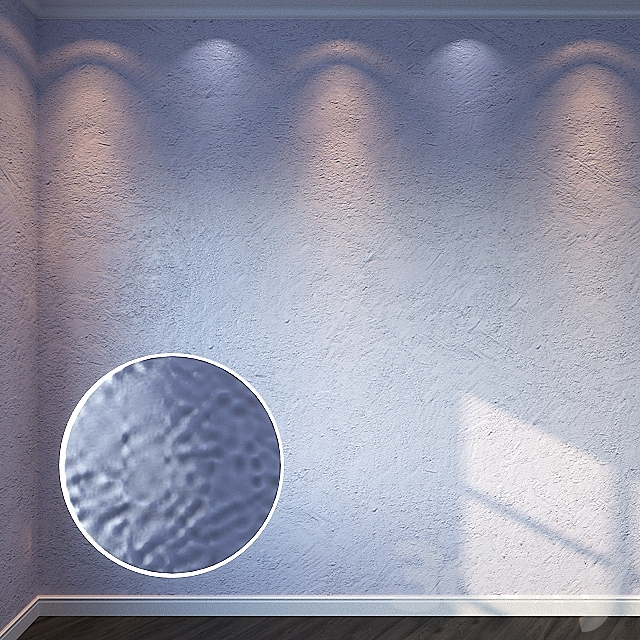 Decorative Stucco 138 – 8K Material 3ds Max - thumbnail 1